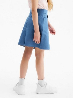 Юбка для девочки MINAKU: Jeans collection, цвет синий.