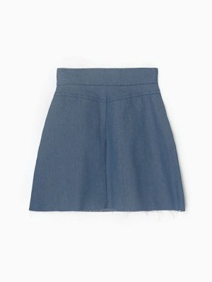 Юбка для девочки MINAKU: Jeans collection, цвет синий.