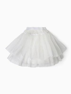 Платье нарядное детское MINAKU: PartyDress, молочное.