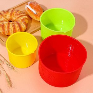 Товары для дома Пасхальная форма для куличей, 3 шт