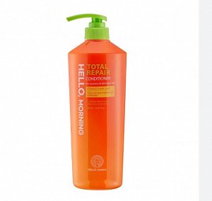 Hello Morning Кондиционер для поврежденных волос 600мл Total Repair Conditioner