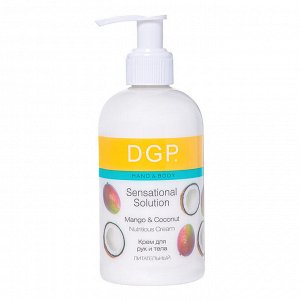 Domix Green Professional Крем для рук и тела питательный / Mango &amp; Coconut, 260 мл