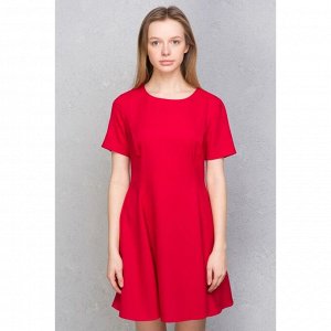 Платье женское, цвет красный, размер 42 (XS), рост 170 см (арт. 1611331500)