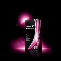 Презервативы VITALIS premium SUPER THIN (ультратонкие), 12 шт