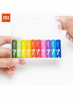 Батарейка Xiaomi Zi5 AAА алкалиновая (щелочная), мизинчиковая, 10шт