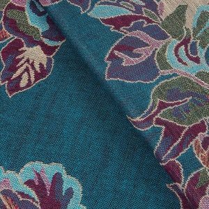 Палантин текстильный P3567_6, цвет голубой, размер 70x180