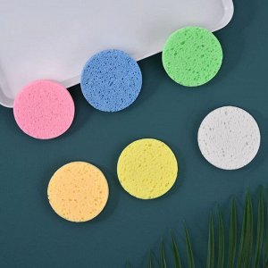 Спонж для умывания Qianlili Powder Puff, 1 шт., 7,5 см