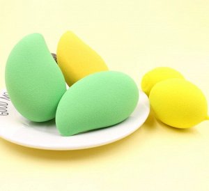 Набор спонжей для макияжа "Манго", 3 шт.