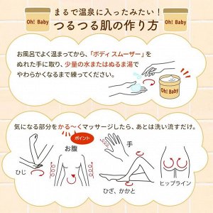 HOUSE OF ROSE Oh! Baby Body Smoother - ароматный скраб для тела с чайным ароматом