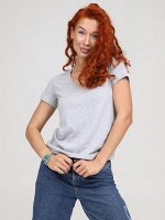 Футболка женская, серый