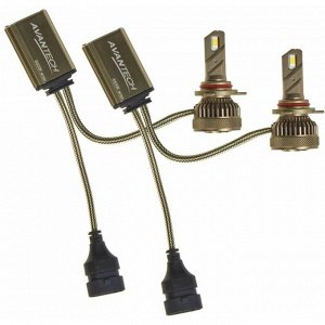 Лампа светодиодная Avantech LED Bulbs HIR2 (9012) (PX22d, T11), 12В, 45Вт (соответствует 55Вт), 6500К, комплект 2 шт, арт. ALB901245W