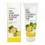 LEBELAGE ПЕНКА ДЛЯ УМЫВАНИЯ С ЛИМОНОМ И КАЛАМАНСИ FRUIT LEMON&amp;CALAMANSI CLEANSING FOAM 100ml