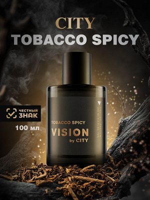 Парфюмерная вода мужская CITY VISION Tobacco Spicy 100мл