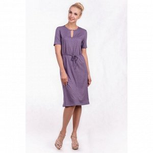 Платье женское "Ромбики", цвет индиго, размер 50 (арт. MV2526/01)