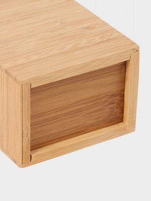 Набор аксессуаров для ванной SAVANNA BAMBOO, дозатор, стакан, мыльница