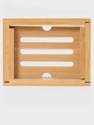 Набор аксессуаров для ванной SAVANNA BAMBOO, дозатор, стакан, мыльница