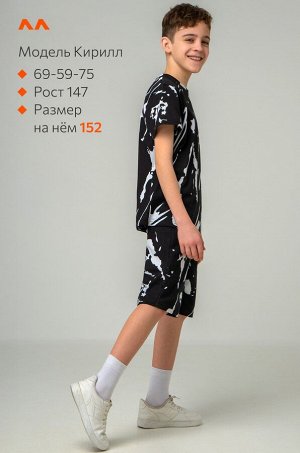 Хлопковый костюм для мальчика Happyfox