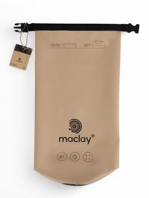 Гермомешок туристический maclay, 10 л, 500D, с лямкой, цвет МИКС