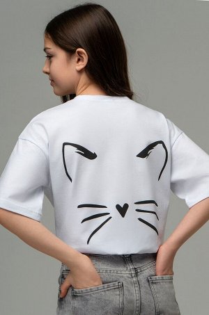 Футболка оверсайз для девочки Happyfox