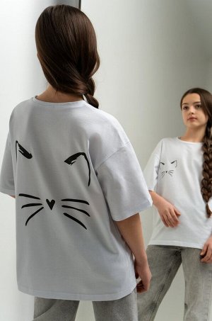 Футболка оверсайз для девочки Happyfox
