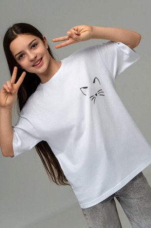 Футболка оверсайз для девочки Happyfox