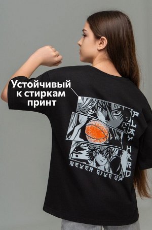 Детская футболка оверсайз Happyfox