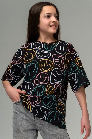 Детская футболка оверсайз Happyfox
