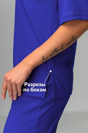Женский летний костюм лапша с добавлением вискозы Happyfox