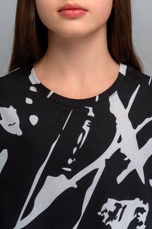 Туника оверсайз для девочки Happyfox