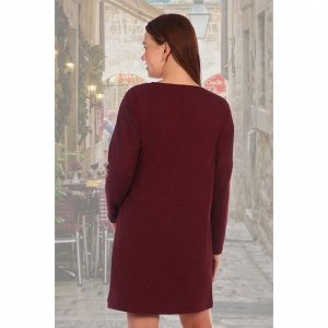 Платье женское «Петергоф», цвет бордовый, размер 44