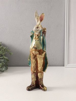 Фигурка полистоун «Мистер кролик», 10x9.5x37 см