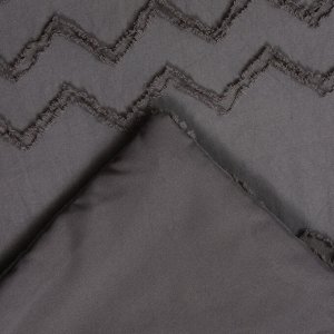 Покрывало LoveLife Tufting: Орнамент цв.серый, 150*220±5см, микрофайбер, 100% п/э