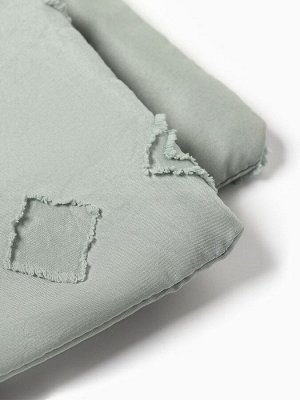 Покрывало LoveLife Tufting: Орнамент цв.зеленый, 150*220±5см, микрофайбер, 100% п/э
