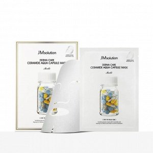 JM SOLUTION DERMA CARE CERAMIDE AQUA CAPSULE MASK 30ml Восстанавливающая аска с керамидами 30мл