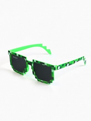 Очки солнцезащитные, UV 380, линза 5x6.2 см, ширина 14.4 см, дужка 14.8 см