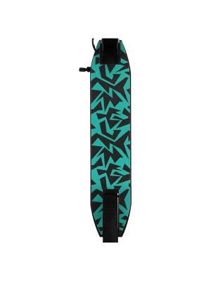 Самокат городской GRAFFITI Comfort Lux 145, колёса PU 145 мм, с передним амортизатором, ABEC 9 Carbon