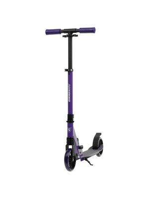 Самокат городской GRAFFITI Comfort Lux 145, колёса PU 145 мм, с передним амортизатором, ABEC 9 Carbon