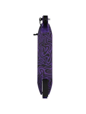 Самокат городской GRAFFITI Comfort Lux 145, колёса PU 145 мм, с передним амортизатором, ABEC 9 Carbon