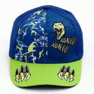 Кепка детская RoaRR, синяя, р-р 54