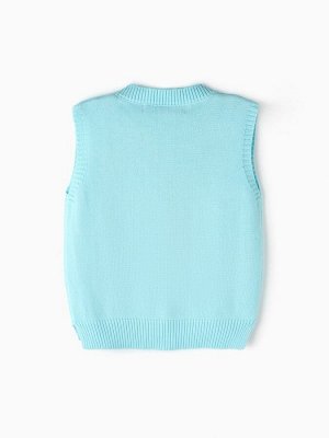 Жилет для девочки KAFTAN «Ромашки», голубой