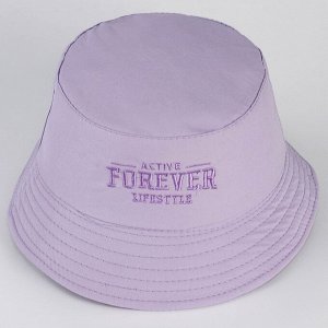 Панама детская Forever, сиреневая, р-р 54