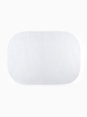 Скатерть "Этель" Shine овал 150*220 +/-3см, цв.белый, пл. 192 г/м2, хл с ВГМО