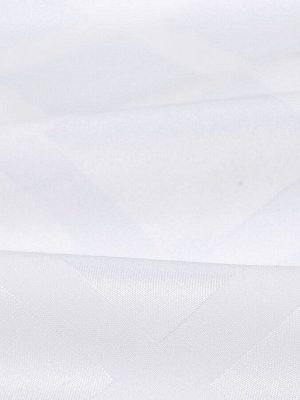 Скатерть "Этель" Geometry овал 150*220 +/-3см, цв.белый, пл. 192 г/м2, хл с ВГМО
