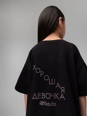 Футболка -MU черный