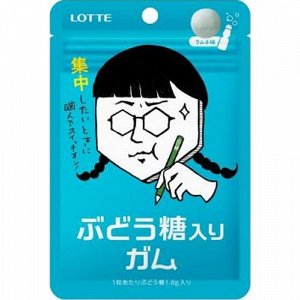 Резинка жевательная Glucose gum с глюкозой, Lotte 18г, 1/10/120