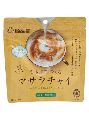 Напиток растворимый TSUBOICHI "Masala Tea Latte Mix" для приготовления масала-латте, м/у 100г, 1/12