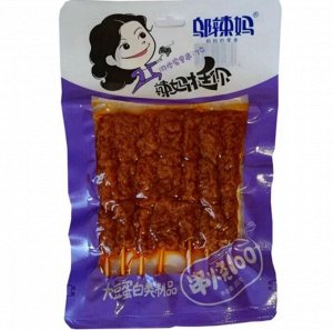 Соевый шашлычок со вкусом острого барбекю 85 гр. Китай
