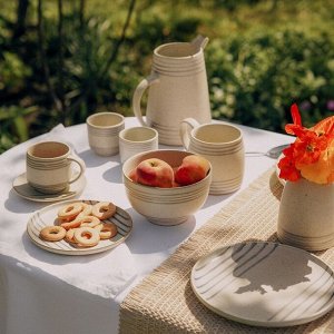 Молочник SL Home «Райяс», 1,3 л, 16,5?13?18 см, керамика, бежевый