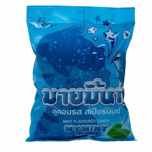 Конфета жевательная Boonprasert "Mymint" Spermint со вкусом мяты, м/у 280г, 1/36