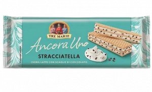 Вафли Страчателла с ванильным кремом и кусочками шоколада Tre Merie 140 г,